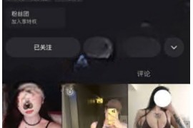 抖音 尔尔  付费会议私拍大尺度