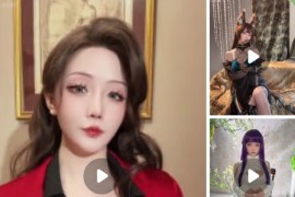 抖音 星之迟迟 高颜美女 情趣私拍 诱惑