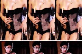 网易CC  小燃燃 付费群定制骚舞 抹油 抖胸舞  抖成球