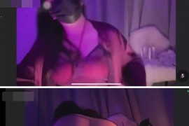 抖音 小方老师  付费会议  情趣内衣 漏逼 3v