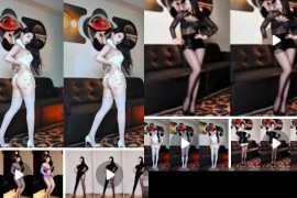 B站 李喻言 极品美女 情趣 漏内 骚舞 8v