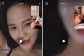 抖音 姚醉 姚夫人  大尺度  抠逼自慰 道具自慰 流水 2V