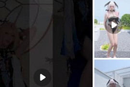 B站 Yiko湿润兔 咬一口兔娘 极品美女 情趣 丁字 裸舞  4v