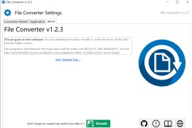 免费开源文件转换器-File Converter